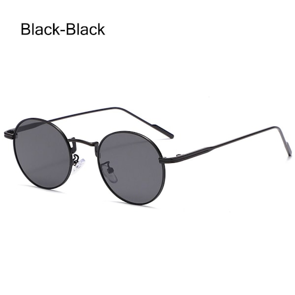 Runde Solbriller til Damer Solbriller SORT-SORT SORT-SORT Black-Black Black-Black