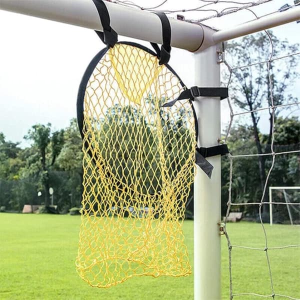 Fodboldnet - Krydsmål med boldnet - Fodboldmålsnet - Fodboldmål - Målnet