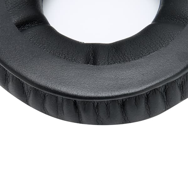 2 stk. ørepuder, udskiftningstilbehør til Sennheiser HD25 headset, sort