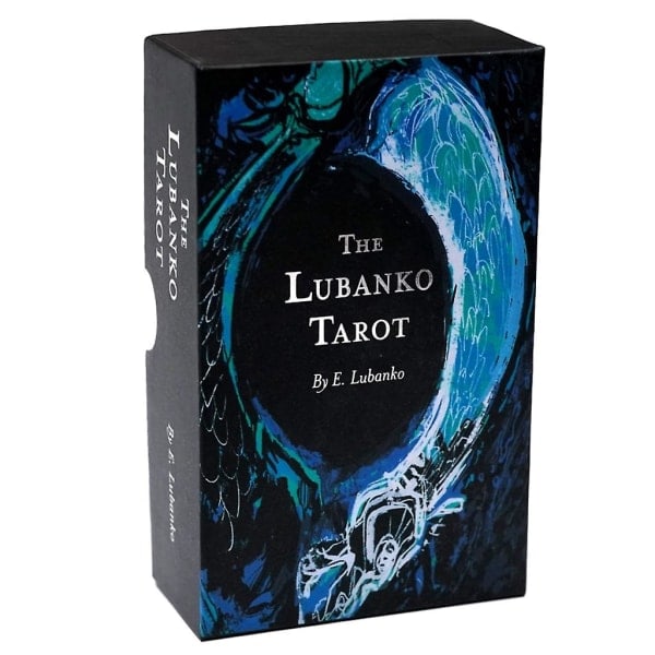 Lubanko Tarot Deck - Morsomt brettspill for tarot-elskere - Bursdagsfest - Svart - zdq