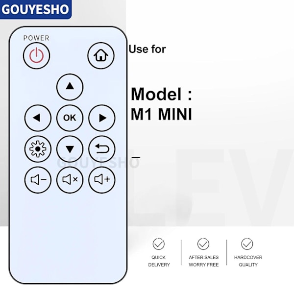 Ny fjärrkontroll för Viewsonic M1 Mini Plus Pocket Cinema-projektor [DB]