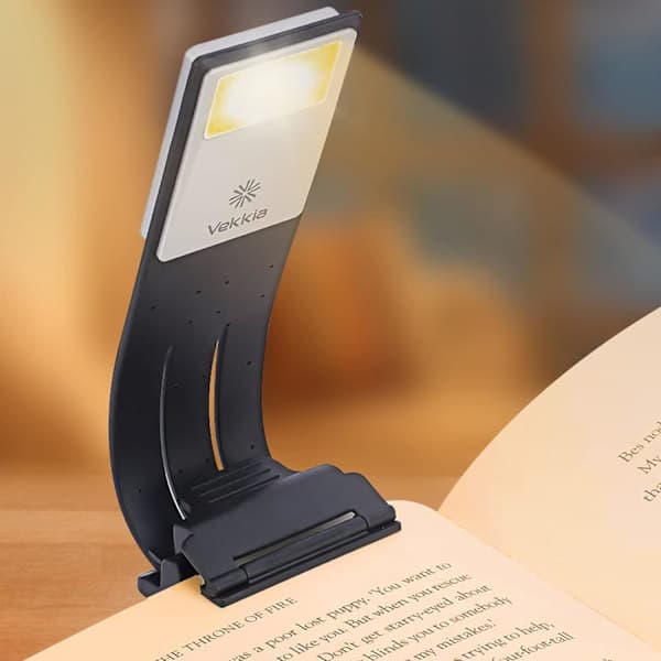 Bookmark Book Light, Bedside Book Clip Reading Lamp, Infinite Brightness