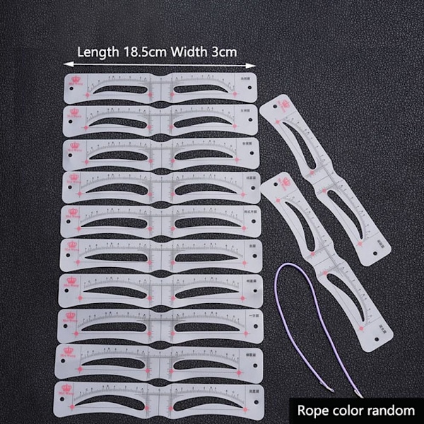 Ögonbrynsstencil Grooming Shaper Mall 1 1 1 1