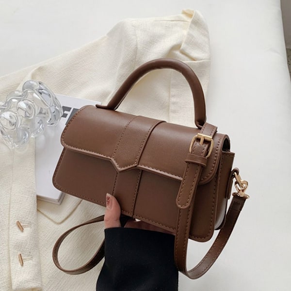Axelväska Messenger Bag BRUN brown