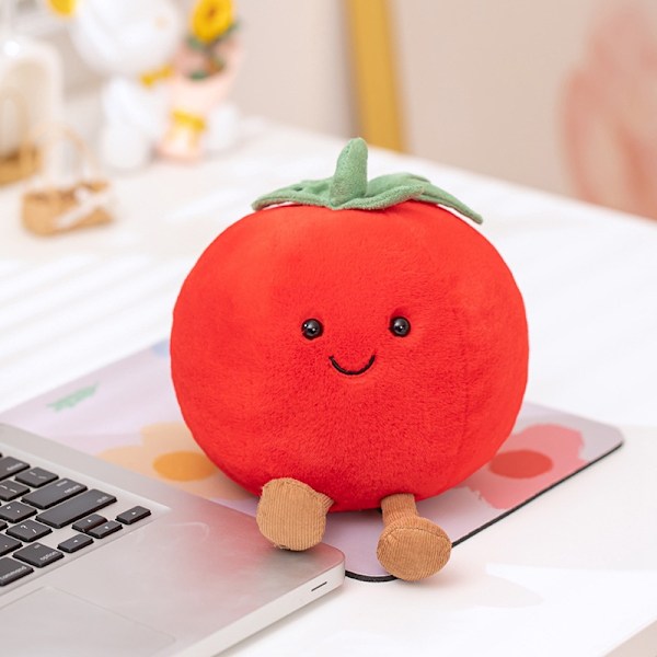 Jellycat plysdukke serie dyr capybara plysdukke dukke plyslegetøj grossis Tomato 17cm