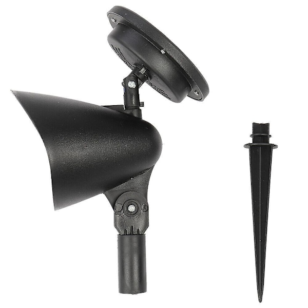 2-pack Solcellsdriven LED-spotlight för utomhusbruk, trädgård, gård, landskap, strålkastare, vattentät