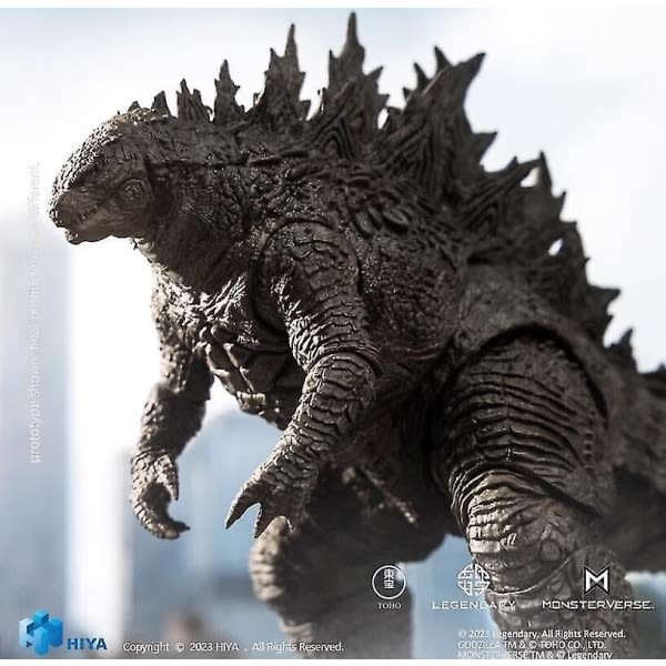 Hiya Toys Godzilla Vs Kong 18cm Godzilla Action Figur -WELLNGS