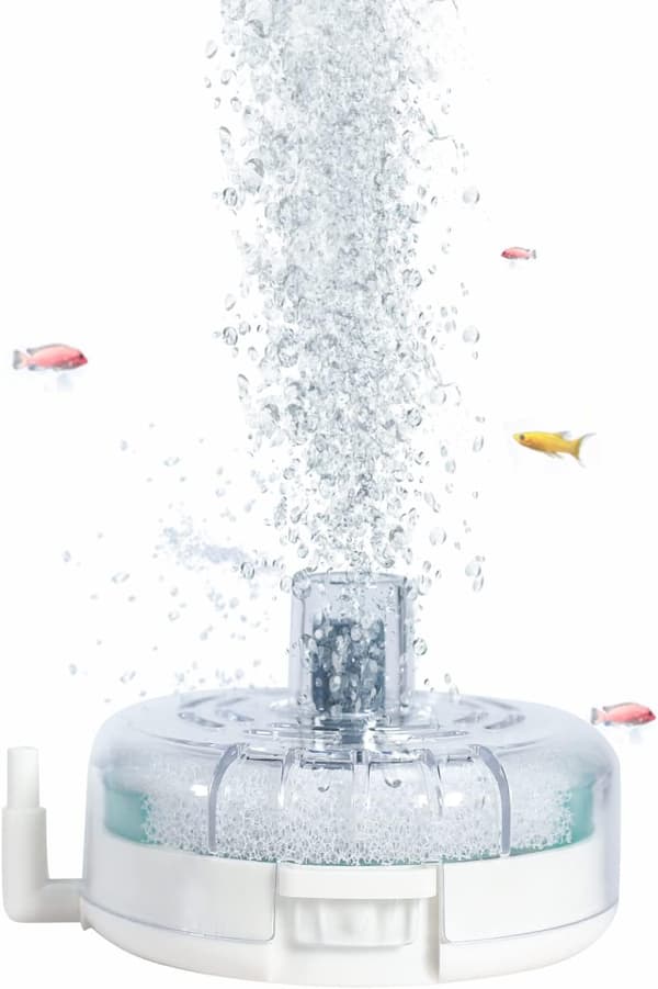 Filter til akvarium, akvariefilter med luftsten, svampefilter