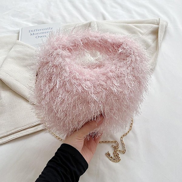 Pels Håndtasker Crossbody Taske HVID white