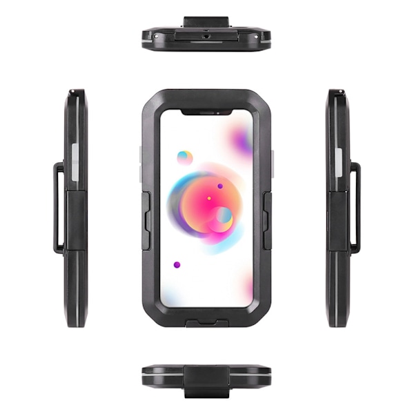 Moottoripyörä Polkupyörä Puhelinpidike Teline Laukku iPhone Samsung Vedenpitävä Kotelo (iPhone 6S 7/8 (PLUS) -malleille)
