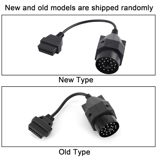 OBD2-adapterikaapeli 16-nastainen naaras - 20-nastainen diagnostiikkakaapelin liitin Sopii E36 E39 X5 Z3 -malleihin