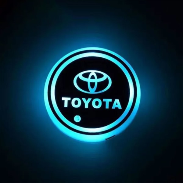 Bilunderlag for Koppholder Anti-Skli Luktfri Koppholderunderlag for Drikker Absorberer Vanndråper toyota