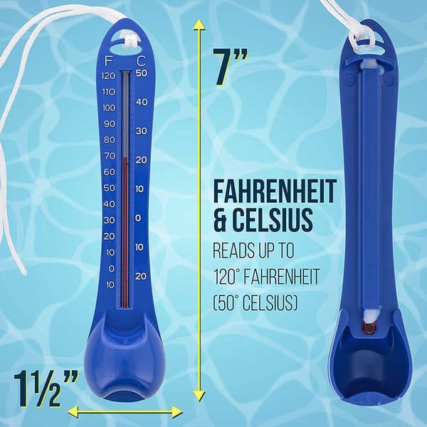 Pooltermometer Badtermometer Flytande termometer