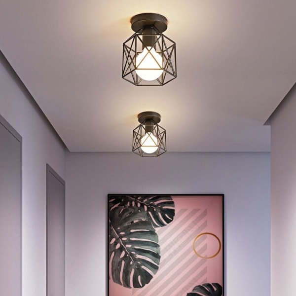 Rea Lys for hall entré foajé entré garderobelys moderne enkel kreativ balkongtrapp ny taklampe DPeiling lampe