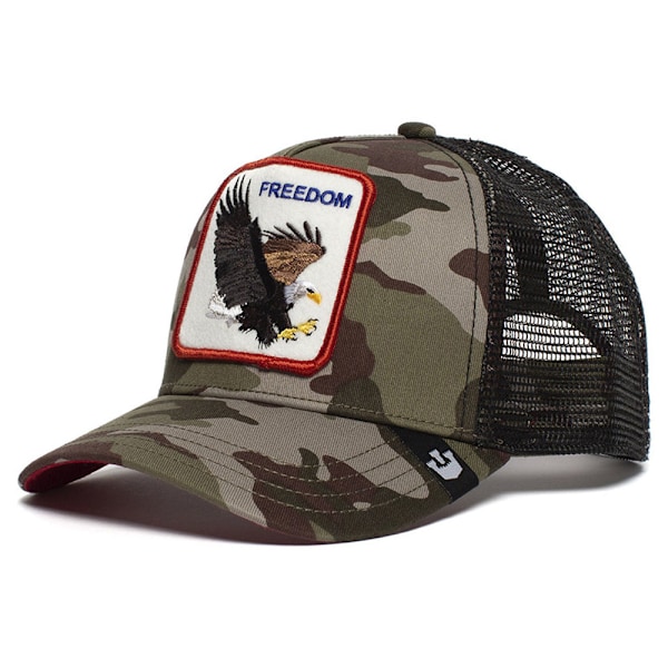 Truckerhatt for menn - Mesh Baseball Snapback Cap - The Farm Style-3 other-one-size