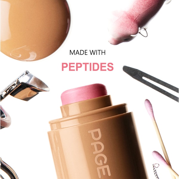 PAGE VINE Fickrouge Stick 6 Farger Leppe og Kinn Vannlys Stick Highlighter Lys Opp Naturlig Vannlys Hud 01-Piggy