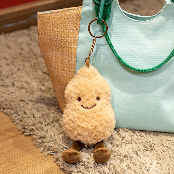 Jellycat plyschdocka serie djur capybara plyschdocka docka plyschleksak grossist 15cm peanut pendant