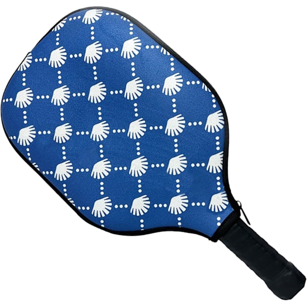 Padel Racket Sleeve, Beskyttende lynlås Padle Cover til Bordtennis og Pickleball Padle, Padel Balls Opbevaringspose Shell