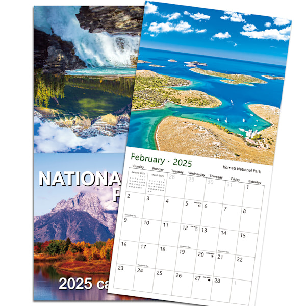 2025 Cheeky Dachshund-kalender Nyttårs Månedlig Kalender Veggklistremerke