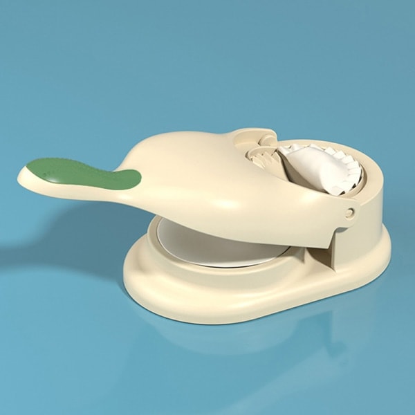 2-i-1 DIY Dumpling Maker Dumpling Skin Press Deg Pressare Mol Beige one size Beig Beige one size