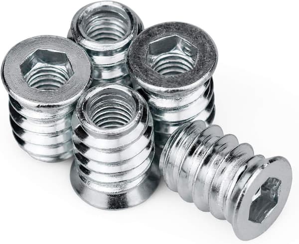 100 Pcs Countersunk Screws, Professional Screw Sockets, M8 x 20mm Screw