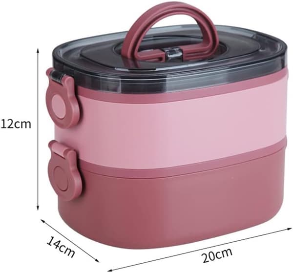 Bento Boks Matboks for Voksne, Matbokser for Barn, Rustfritt Stål