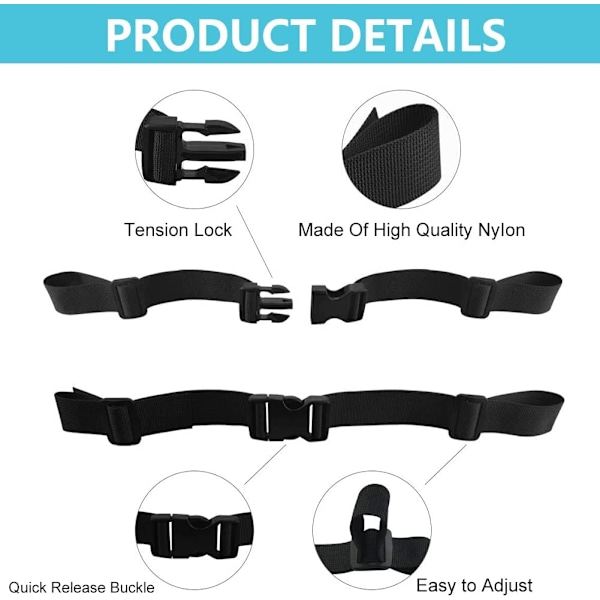 Chest Strap for Backpack, Adjustable Sternum Strap Heavy Duty, Backpack
