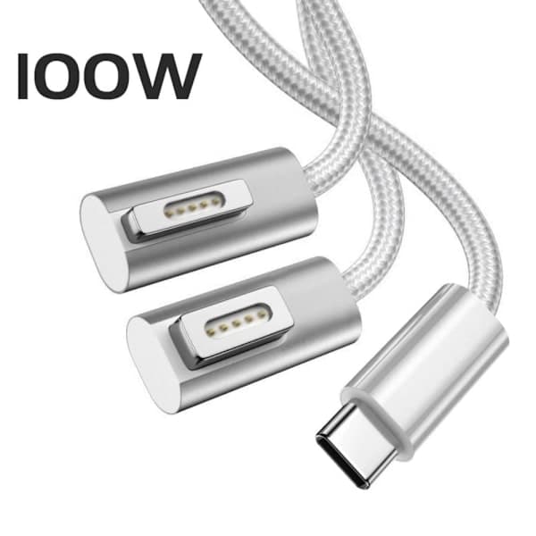 Hurtigopladningskabel USB Type-C til Magsafe 1 2 til Magsafe 2 T