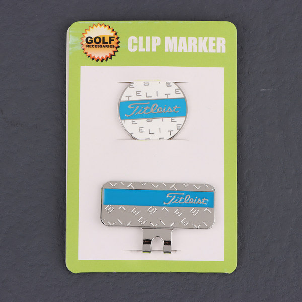 Golf Marker Magnet Golf Tillbehör Cap Hat Marker Clip Accessori H