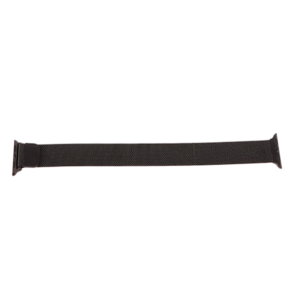 Metallarmband Stilrent Elegant Rostfritt Stål Mesh Armband med Magnetlås för Klocktillbehör Svart 38mm/1.50in, 40mm/1.57in