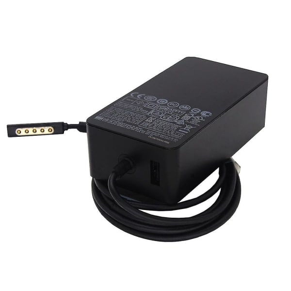 12v 3.6a 45w Laturi Surface Pro 1 Pro 2 Rt Windows 8 Power 1601 1536 1514 Nopea Lataus