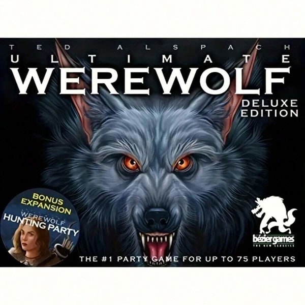 Varulv Brætspil, RPG Party Spil, Multiplayer Kortspil Varulv H werewolf head