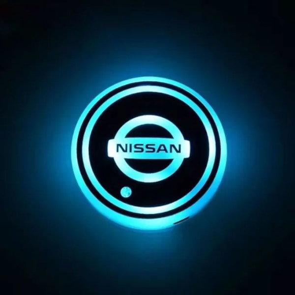 Bilunderlag for Koppholder Anti-Skli Luktfri Koppholderunderlag for Drikker Absorberer Vanndråper nissan