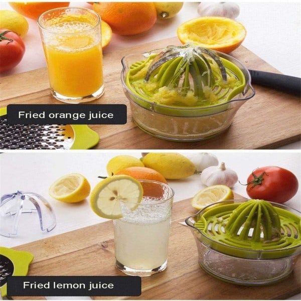 Manuel Citruspresser - Citron, Appelsin, Ingefær, Hvidløg