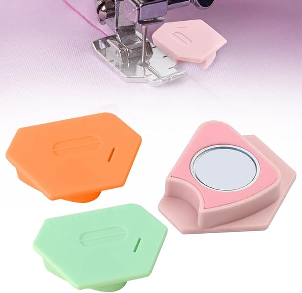 stk. - 6,7*4*1 cm - Magnetisk sømguide for symaskin - Multifunksjonell polygonal sømguide