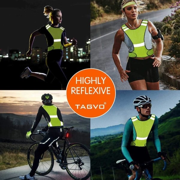 Hög synlighet reflexväst - Kvinnor & Män - Andningsbar - Li