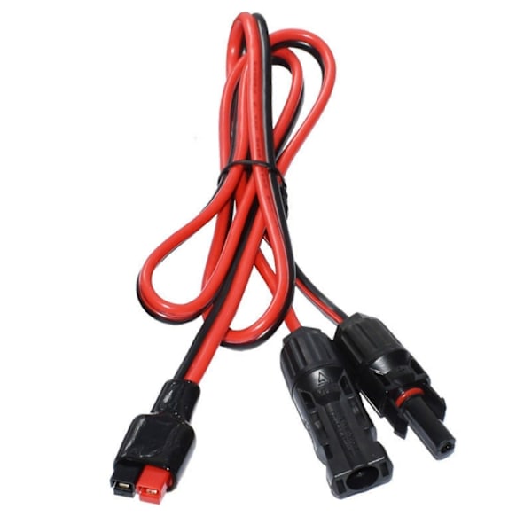 Aurinkopaneelin jatkojohto, 10AWG, aurinkoliittimille ulkojärjestelmiin - WELLNGS 1 meter