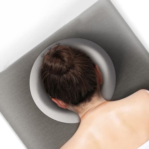 Memory Foam Salong Massage Ansiktskudde Huvudstöd Stödkudde Memory foam blue