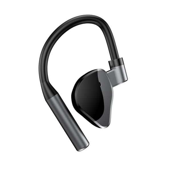 Støydempende In-Ear Hodetelefoner Innebygd Lett Trådløse Hodetelefoner for Musikklytting Sølvgrå silver grey