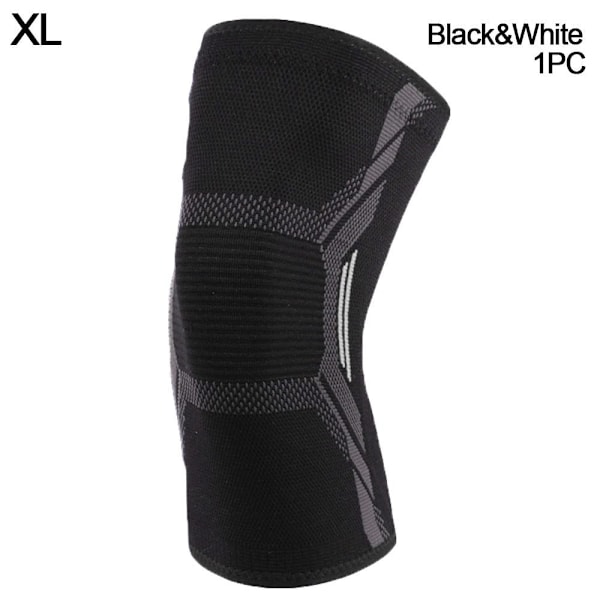Sport Knäskydd Kompressionsknäskydd SVART&VIT XLKNEE PAD Svart&Vit Black&Whit Black&White XLKnee Pad-Knee Pad