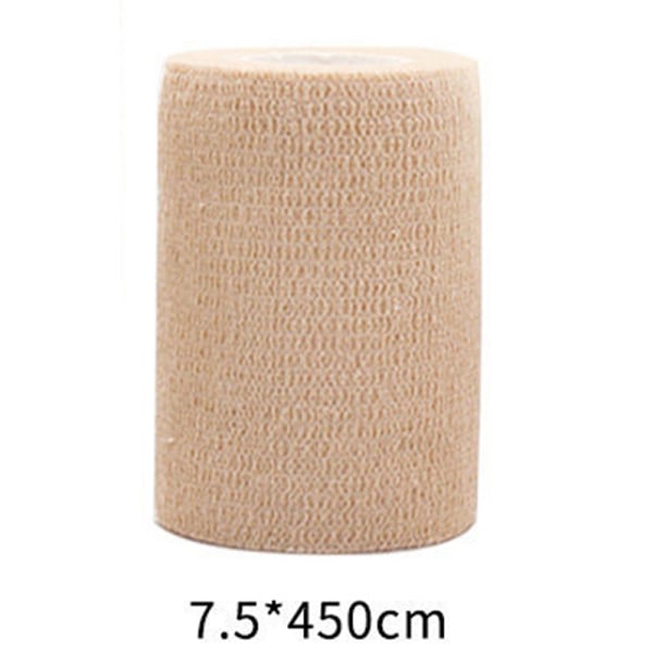 Hudfilm Självhäftande elastiskt bandage Armbåge Knäskydd Sport 7,5x450cm