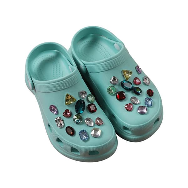 28 st Rhinestone Skor Spänne Clip Sko Dekoration Clips D D D D