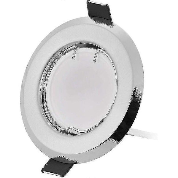 3 stk. ultra-tynde indbyggede LED-spotlights, med 3x5w dæmpbare pærer 220v spotlightmodul, justerbart lys varm hvid 3000k