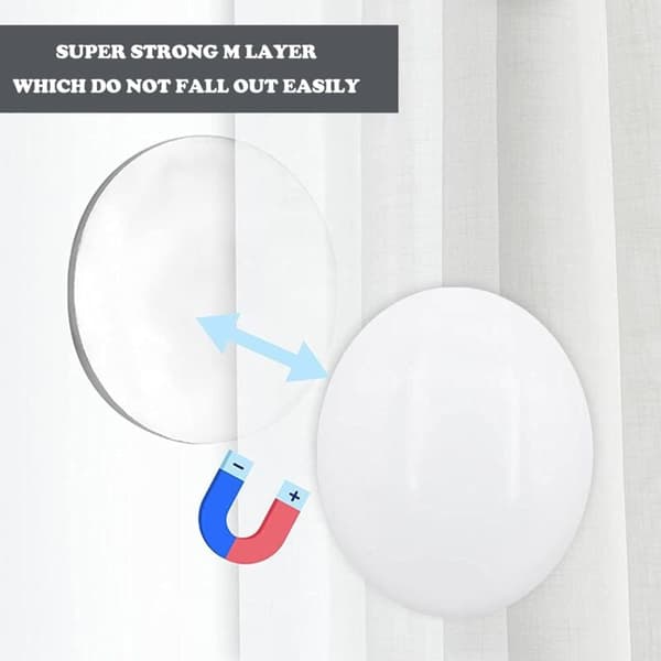 Duschdraperivikt, duschdraperimagneter, magnetisk duschdraperivikt, solid duschdraperivikt, vikt av runda magnetiska gardinvikter