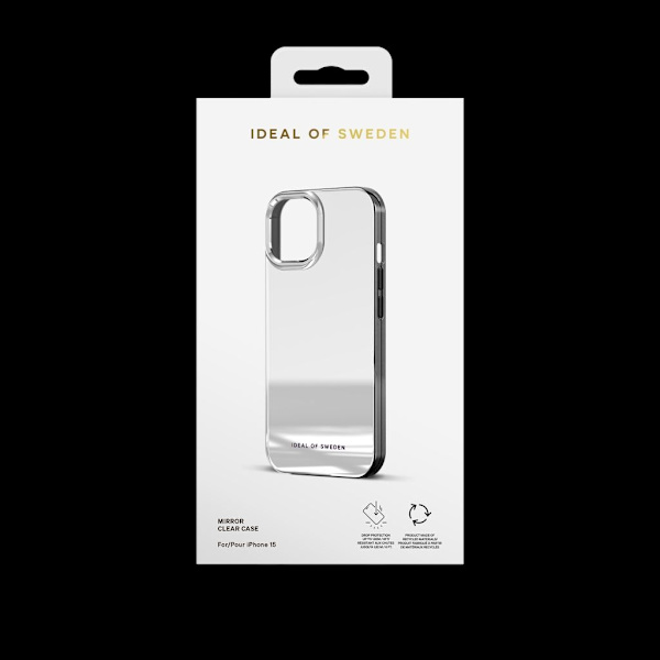 iDeal of Sweden iPhone 15 Transparent Skal, Spegel 101
