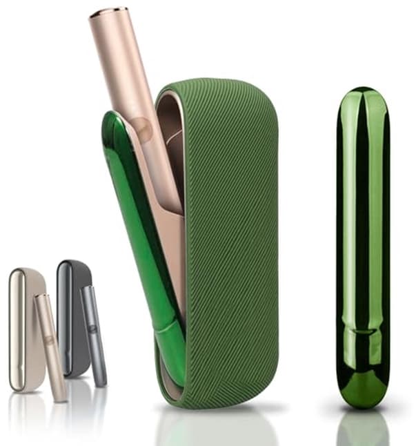 Skyddsfodral för IQOS ILUMA med magnetlås - Mörkgrön