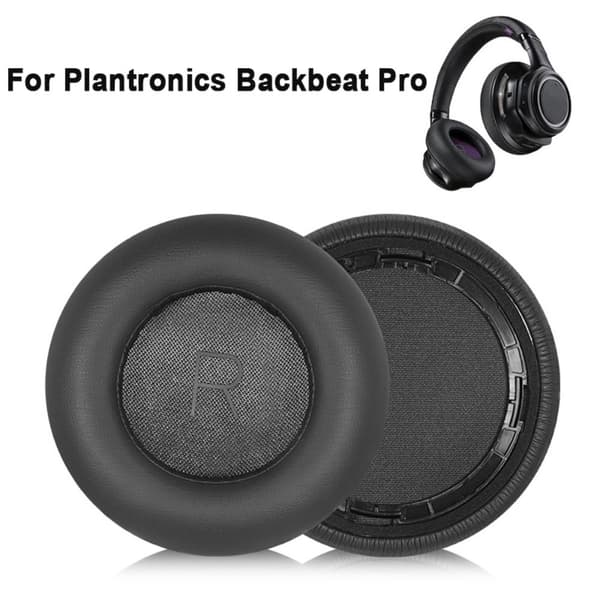1 par ørepuder til Plantronics BackBeat Pro black&purple