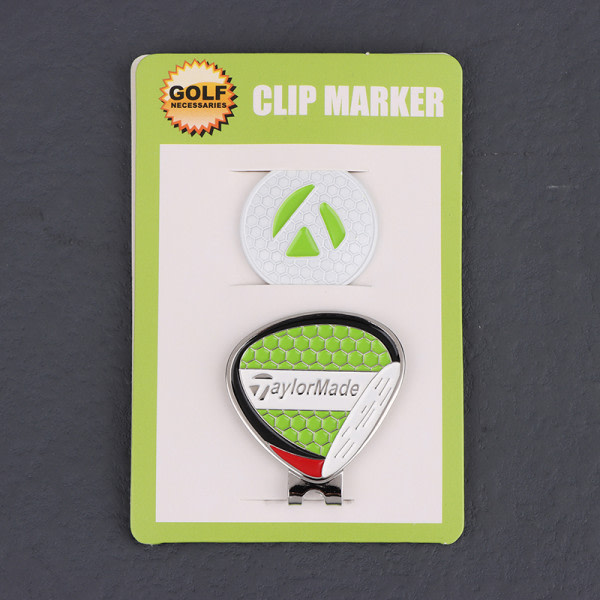 Golf Marker Magnet Golf Tillbehör Cap Hat Marker Clip Accessori H