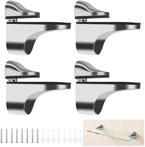 Pieces - Glasklemme - Glashyldeholder - Justerbar - Glashyldeholder