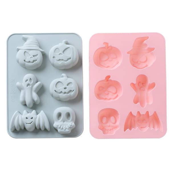 Halloween - 2 - stk. - Kageform - Non-stick belægning Springform - Chokoladeform